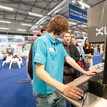 Le salon valaisan des formations et métiers. Martigny. Jeudi 9 mars 2023